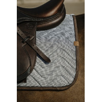 Satteldecke Equithème Tweedytan Weiß Weiß Satteldecke Equithème Tweedytan Weiß Weiß