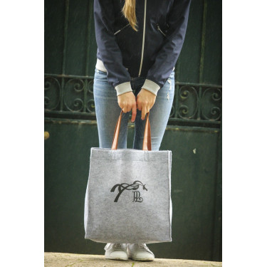 Pénélope Filz-Tasche Grau / Schwarz Pénélope Filz-Tasche Grau / Schwarz