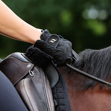 Reithandschuhe Back on Track® Schwarz Reithandschuhe Back on Track® Schwarz