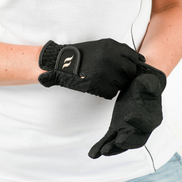 Reithandschuhe Back on Track® Schwarz Reithandschuhe Back on Track® Schwarz
