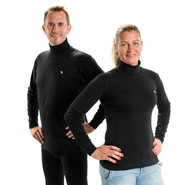 Rollkragenpullover Back on Track® Damen Schwarz Rollkragenpullover Back on Track® Damen Schwarz