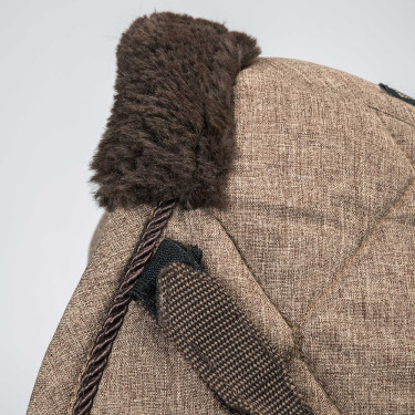 Satteldecke Back on Track Haze Collection Braun