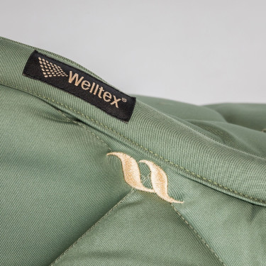 Satteldecke Dressur Night Collection Back On Track Olive Gr&uuml;n