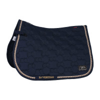 Tapis de selle mixte Monaco B Vertigo Bleu marine foncé