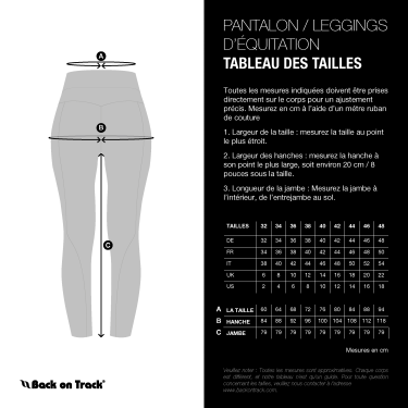 Reitleggings Carmen KS Back on Track Reitleggings Carmen KS Back on Track