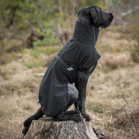 Vielseitiger Hundemantel Bark Back on Track Schwarz Vielseitiger Hundemantel Bark Back on Track Schwarz
