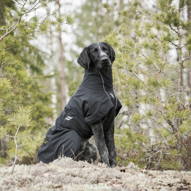 Vielseitiger Hundemantel Nella Back on Track Schwarz