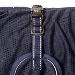 Manteau filet pour chien Back on Track Noir