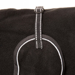 Supreme Fleece-Mantel für Hunde Back on Track Schwarz Supreme Fleece-Mantel für Hunde Back on Track Schwarz