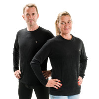 Langarmshirt Back on Track Schwarz