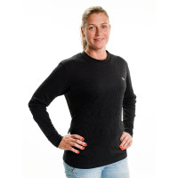 Langarmshirt Back on Track Schwarz