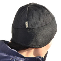 Unterziehmütze Back on Track aus Mesh Schwarz Unterziehmütze Back on Track aus Mesh Schwarz