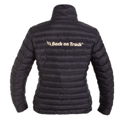 Damenjacke Grace Back on Track mit Logo Schwarz Damenjacke Grace Back on Track mit Logo Schwarz