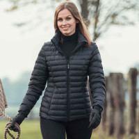 Damenjacke Grace Back on Track mit Logo Schwarz Damenjacke Grace Back on Track mit Logo Schwarz