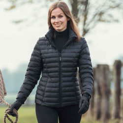 Damenjacke Grace Back on Track mit Logo Schwarz Damenjacke Grace Back on Track mit Logo Schwarz