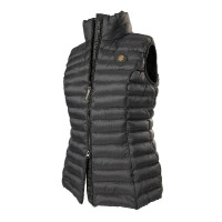 Damenjacke Luna Back on Track mit Logo Schwarz Damenjacke Luna Back on Track mit Logo Schwarz