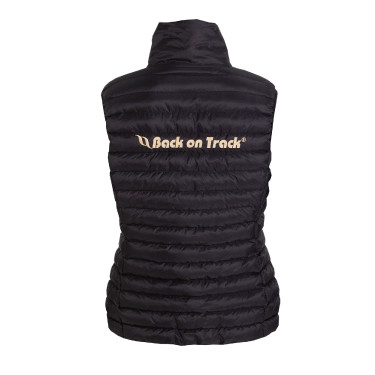 Damenjacke Luna Back on Track mit Logo Schwarz Damenjacke Luna Back on Track mit Logo Schwarz