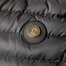 Damenjacke Luna Back on Track mit Logo Schwarz Damenjacke Luna Back on Track mit Logo Schwarz