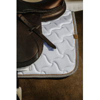 Satteldecke Equithème Tweedy Weiß Satteldecke Equithème Tweedy Weiß