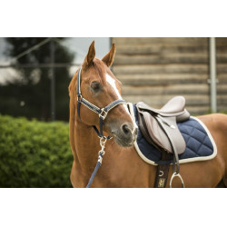 Satteldecke Lami-Cell Elegance Marine / Champagner Blau