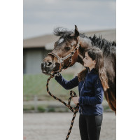 Fleecejacke Equithème Lena Kinder Marineblau Fleecejacke Equithème Lena Kinder Marineblau