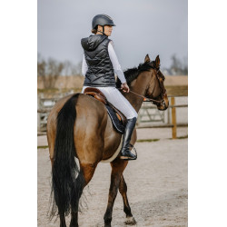 Ärmellose Daunenweste Equithème Lea Schwarz Ärmellose Daunenweste Equithème Lea Schwarz