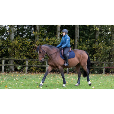 LeMieux GP Square Baumwollschabracke Marineblau