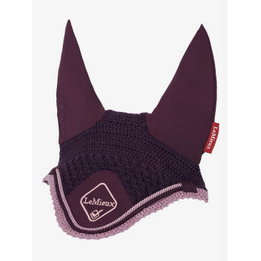 Fliegenhaube LeMieux Classic Feige Lila Fliegenhaube LeMieux Classic Feige Lila