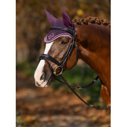 Fliegenhaube LeMieux Classic Feige Lila Fliegenhaube LeMieux Classic Feige Lila