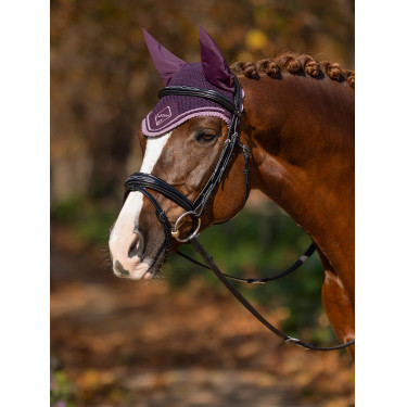 Fliegenhaube LeMieux Classic Feige Lila Fliegenhaube LeMieux Classic Feige Lila