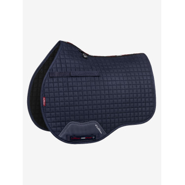 LeMieux Wildleder GP Square Schabracke Marineblau