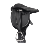 Sattel für Spielzeug-Mini-Pony LeMieux Schwarz