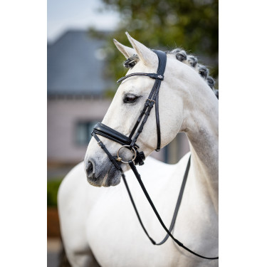 Klassische Dressurtrense LeMieux Schwarz