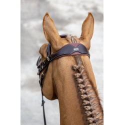 LeMieux Competition Kombiniertes Zaumzeug Havanna Braun