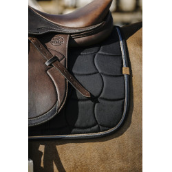 Satteldecke Equithème Shiny Schwarz