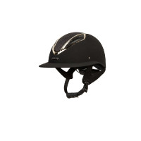 Lami-Cell Artemis Reithelm Schwarz / Champagner