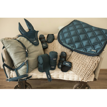 Gamaschen und Streichkappen Lami-Cell Aurora Blau