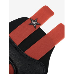 Geschlossene Gamaschen Mini LeMieux Sienna Rot