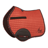 LeMieux Suede Jump Square Mini Schabracke Chilli altes Modell