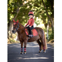 LeMieux Suede Jump Square Mini Schabracke Chilli altes Modell LeMieux Suede Jump Square Mini Schabracke Chilli altes Modell