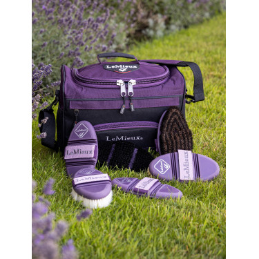 LeMieux ProKit Lite Grooming Putztasche Feige Lila
