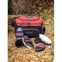 LeMieux ProKit Lite Grooming Putztasche Sienna Rot