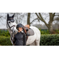 LeMieux Self-Cool Grip Euro Jump Schabracke Grau