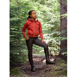 LeMieux Young Rider St Tropez Reithose Lakritz Grau