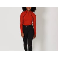 LeMieux Young Rider St Tropez Reithose Lakritz Grau