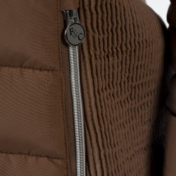 Damenparka Sarnia Flags & Cup Mokka Braun