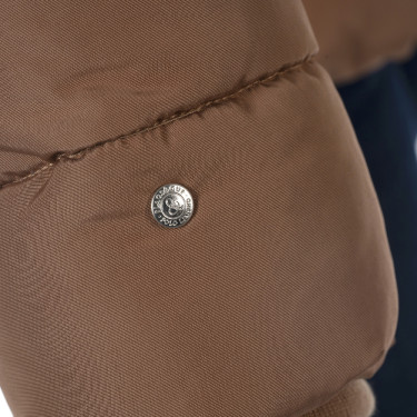 Damenparka Sarnia Flags & Cup Mokka Braun