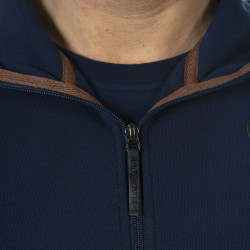 Herren-Kapuzenjacke Gambo Flags & Cup Marineblau