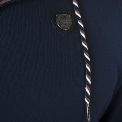 Herren-Kapuzenjacke Gambo Flags & Cup Marineblau