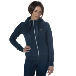 Damen-Kapuzenjacke Tazlina Flags & Cup Marineblau